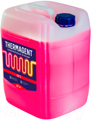 Теплоноситель для систем отопления Thermagent -30°C (10кг, красный)