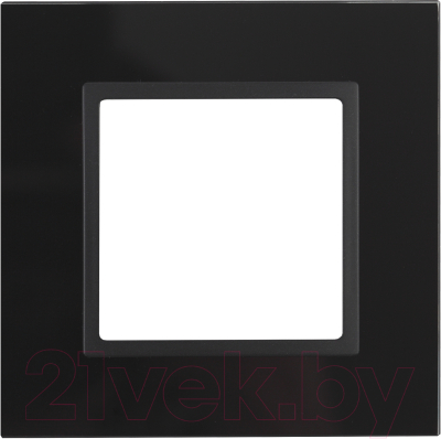 Рамка для выключателя ЭРА Elegance 14-5101-05 / Б0034474 (черный)