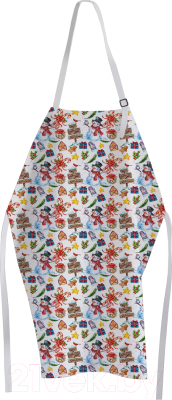 

Кухонный фартук JoyArty, Новогодний скрапбук / ap-37069