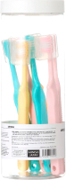 Набор зубных щеток Miniso с мягкой щетиной 5713 (8шт) - 