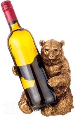 Подставка для бутылок Lefard Медведь / 146-1461