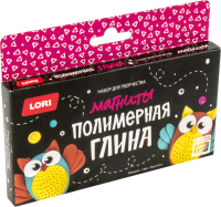 

Набор для творчества, Полимерная глина. Магниты совушки / Пз/Пг-014