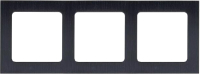 Рамка для выключателя EKF PROxima Стокгольм / EZM-G-304-10 (черный) - 