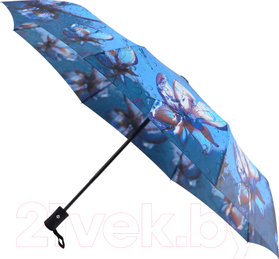 Зонт складной Мультидом Дыхание дождя / FX24-51