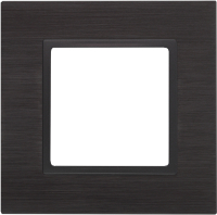 Рамка для выключателя ЭРА Elegance 14-5201-05 / Б0034543 (черный) - 