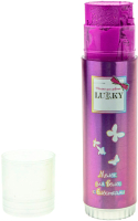Мелок для окрашивания волос Lukky С блестками с ароматом малины / Т18857 (розовый) - 