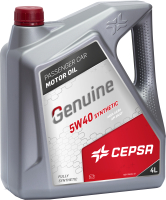 Моторное масло Cepsa Genuine 5W40 Synthetic / 512553690 (4л) - 