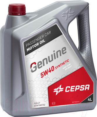 Моторное масло Cepsa Genuine 5W40 Synthetic / 512553690 (4л)