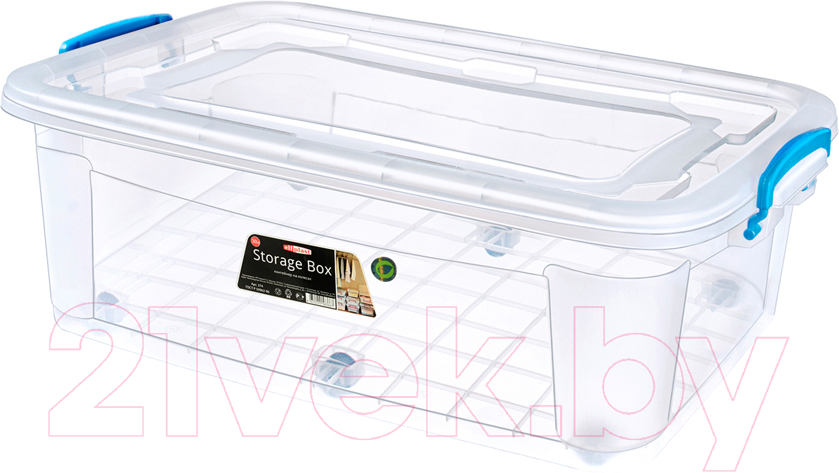 Контейнер для хранения Эльфпласт Storage Box на колесах EP374 (30л)