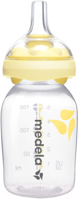 

Бутылочка для кормления Medela, Прозрачный, Calma смартсоска с контейнером