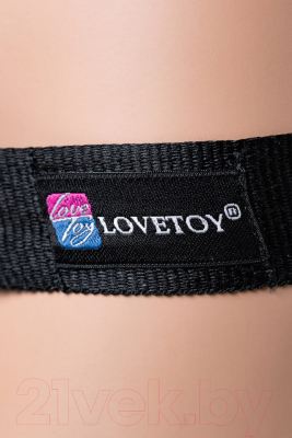 Страпон А-Полимер LoveToy Lesbian Series Harness / 838803