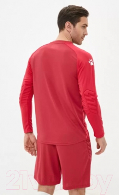 Футбольная форма Kelme Long Sleeve Goalkeeper Suit / 3801286-600 (XS, красный)