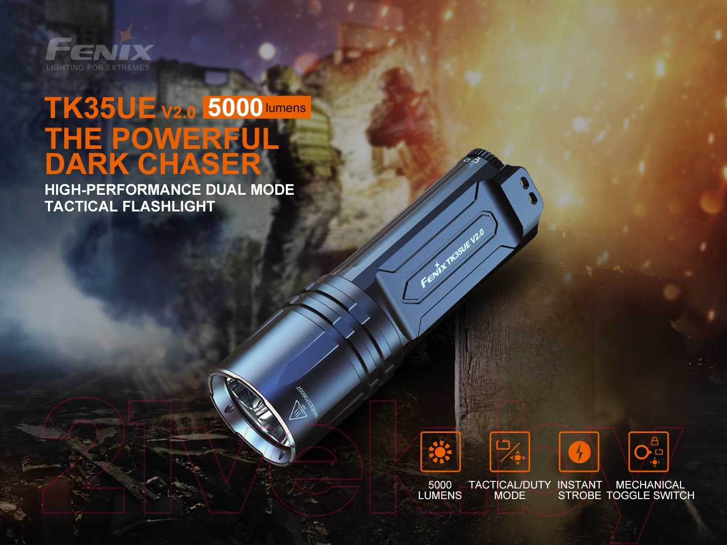 Фонарь Fenix Light TK35UEV20