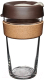 Многоразовый стакан KeepCup Brew Cork L Almond / BCALM16 - 