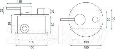 Изображение товара Душевая система со смесителем REA 4111