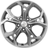 

Литой диск Khomen, KHW1702 Camry 17x7" 5x114.3мм DIA 60.1мм ET 45мм Gray FP