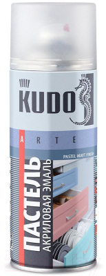 Эмаль Kudo Универсальная акриловая / KU-A103 (520мл, зеленый пастельный)