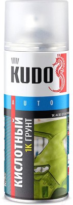 Грунтовка автомобильная Kudo 1К кислотная / KU-2503 (520мл)