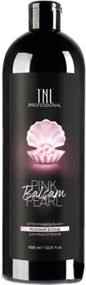 Оттеночный бальзам для волос TNL Color Boom для ярких оттенков Pink Pearl (1л)