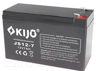Батарея для ИБП Kijo 12V 7Ah F1 / 12V7AH
