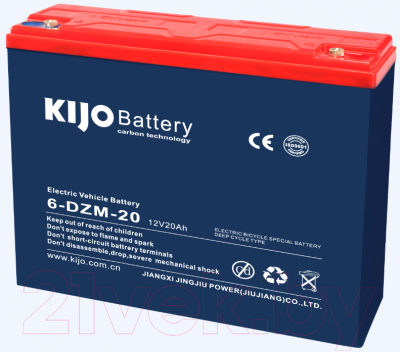 Батарея для ИБП Kijo 12V 6-DZF-20Ah M5 / 12V20AH