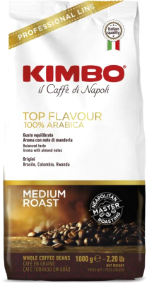 Кофе в зернах Kimbo Top Flavour (1кг)