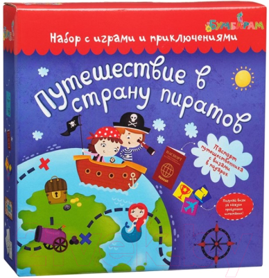 Настольная игра Bumbaram Путешествие в страну пиратов tr-202