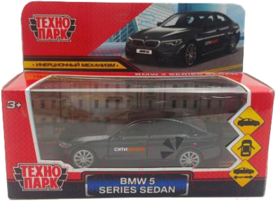Автомобиль игрушечный Технопарк BMW 5-ER Sedan M-Sport / 5ER-12-BU (синий)