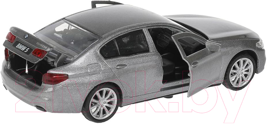Автомобиль игрушечный Технопарк BMW 5-ER Sedan M-Sport / 5ER-12-GY (серый) — фото 4