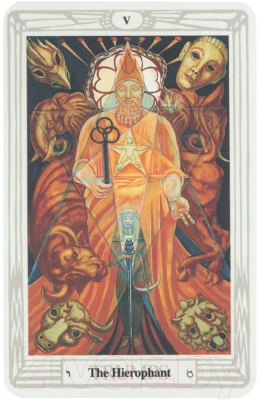 Изображение товара Гадальные карты U.S. Games Systems A.Crowley Thot Large Deck / AC78