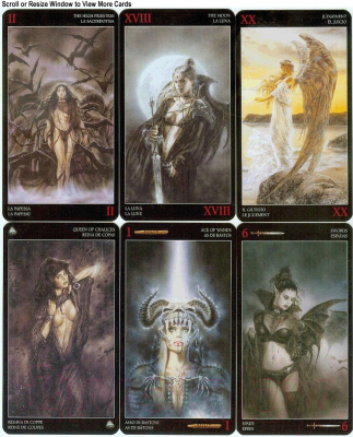 Изображение товара Гадальные карты Lo Scarabeo Royo Royo Dark Tarot / EX194