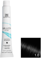 

Крем-краска для волос TNL, Million Gloss тон 1.0