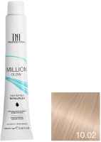 

Крем-краска для волос TNL, Million Gloss тон 10.02