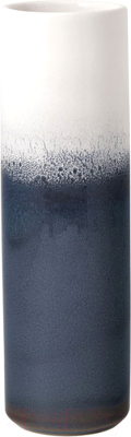 Ваза Villeroy & Boch Lave Home Cylinder / 10-4286-9235 (белый-голубой)