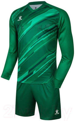 Футбольная форма Kelme Goalkeeper L/S Suit / 3801286-300 (4XL, зеленый)