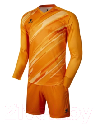 Футбольная форма Kelme Goalkeeper L/S Suit / 3801286-807 (4XL, оранжевый)