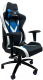 Кресло геймерское AksHome Eragon Eco (черный/белый/синий) - 