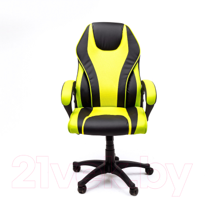 Кресло геймерское AksHome Forsage Eco (зеленый/черный)