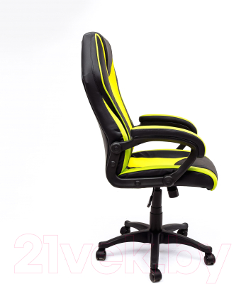 Кресло геймерское AksHome Forsage Eco (зеленый/черный)