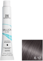 

Крем-краска для волос TNL, Million Gloss тон 6.12
