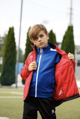 Ветровка детская Kelme Children's Raincoat / 3803241-600 (р-р 120, красный)