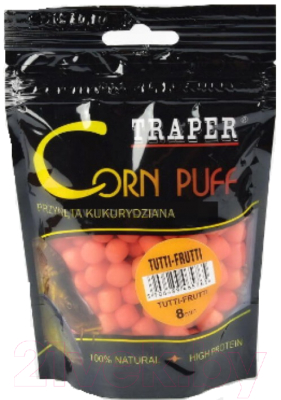 Прикормка рыболовная Traper Corn Puff 8мм / 4890 (20г, тутти-фрутти)