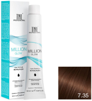 

Крем-краска для волос TNL, Million Gloss тон 7.35