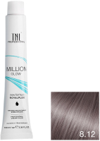 

Крем-краска для волос TNL, Million Gloss тон 8.12