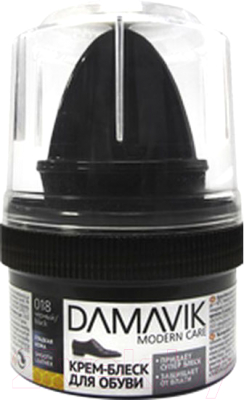 Крем для обуви Damavik 9306-018 (50мл, черный)