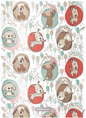 Изображение товара Папка-уголок Erich Krause Little Dogs / 55305