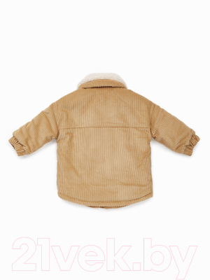 Куртка прогулочная детская Happy Baby 88054 (песочный, р.104)
