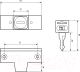 Миниатюра изображения товара Замок накладной Аллюр ЗНБ-1А