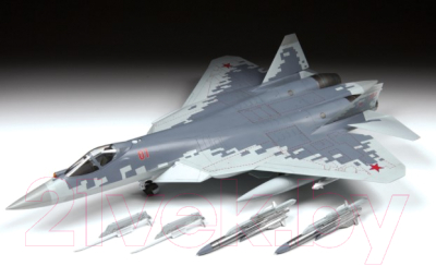 Изображение товара Сборная модель Звезда Российский истребитель Су-57 / 4824