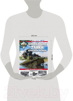 Книга Эксмо Плавающие танки Красной Армии. Чудо-оружие Сталина (Коломиец М.В.)